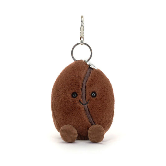 Amuseables Coffee Bean bag charm in brown – view 2