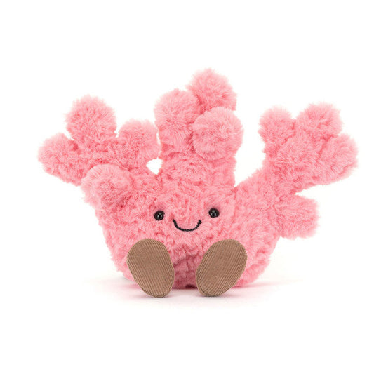 Amuseables Coral plush toy in pink – view 2