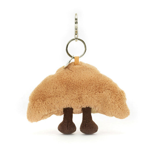 Amuseables Croissant bag charm in brown – view 2