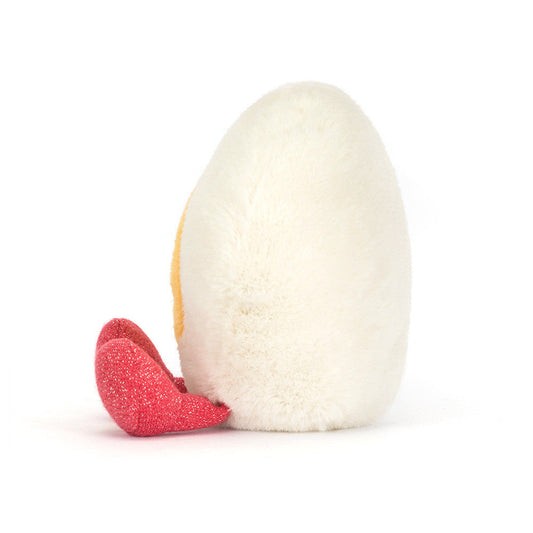 Amuseables Heart Boiled Egg plush toy in white – view 2