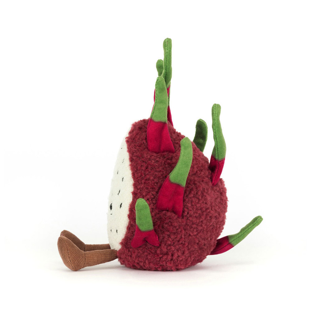 Amuseables Dragon Fruit plush toy in red – view 3