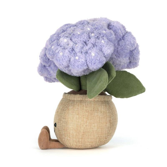 Amuseables Hydrangea plush toy in purple – view 2