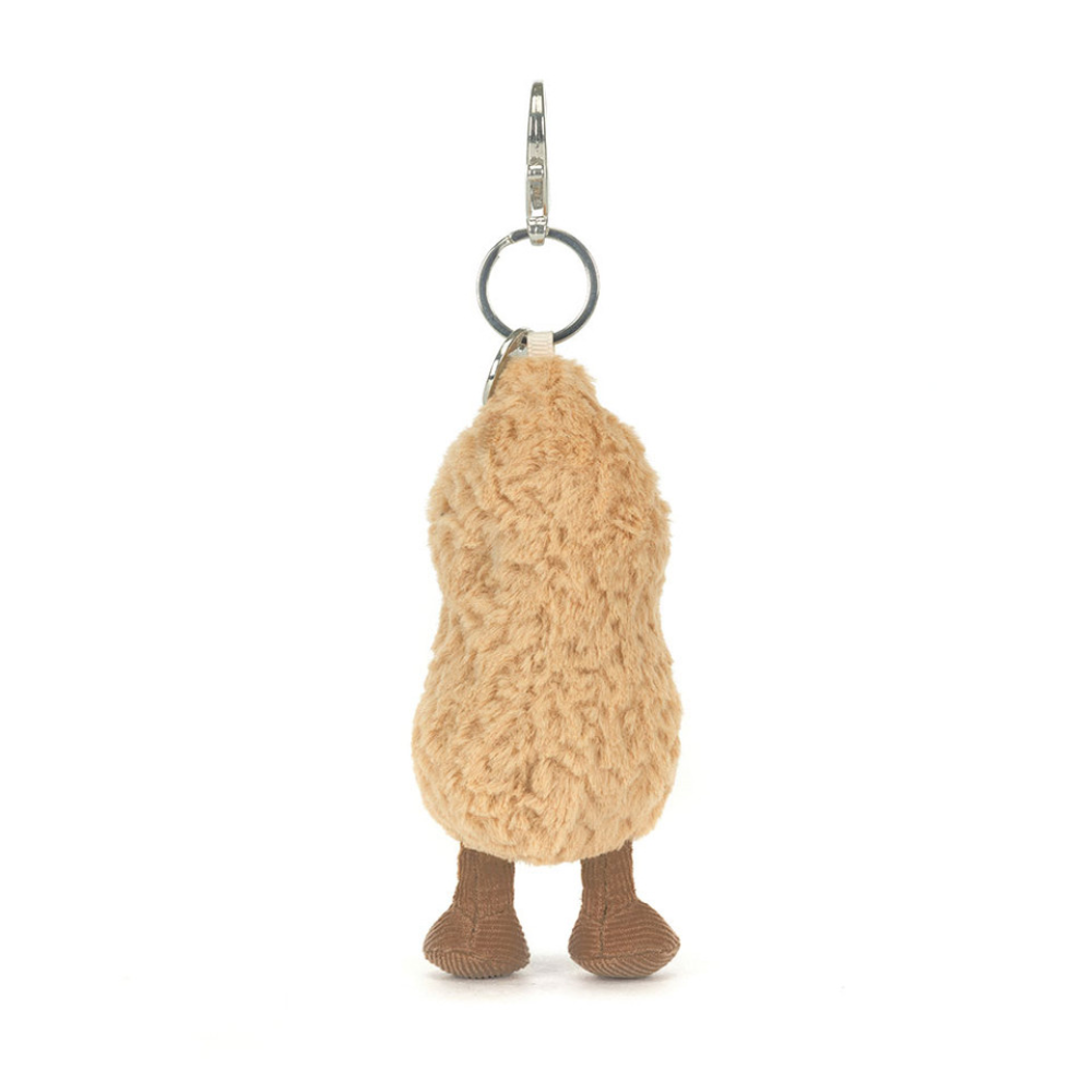 Amuseables Peanut bag charm in beige – view 3