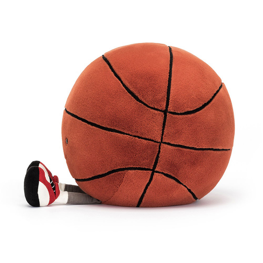Amuseables Sports Basketball plush toy in orange – view 2