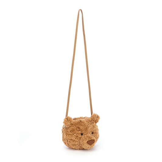 Brown Bear Bag with a plush bear character design in brown – view 2