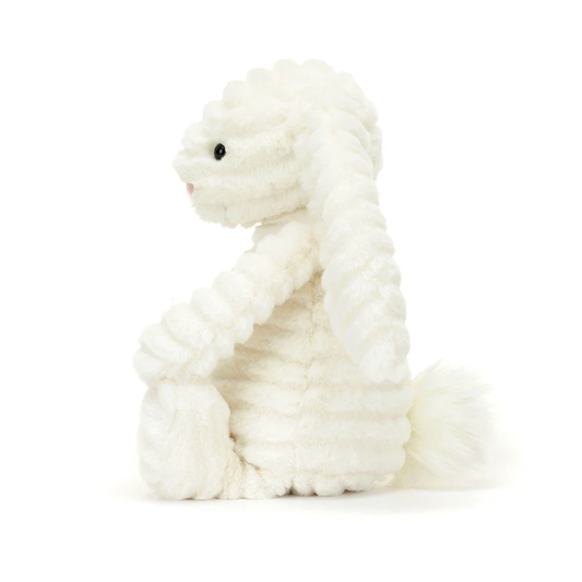 Bashful Luxe Bunny Nimbus plush toy in white – view 2