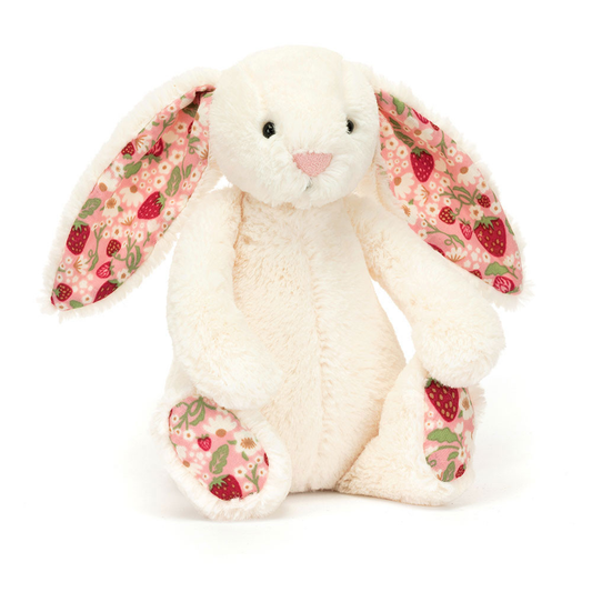Blossom Cream Bunny Berry plush toy in cream – view 2