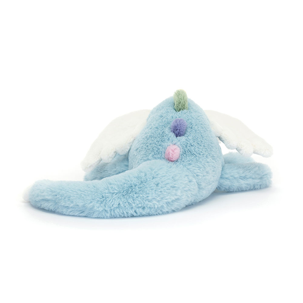 Sky Dragon plush in blue – view 3