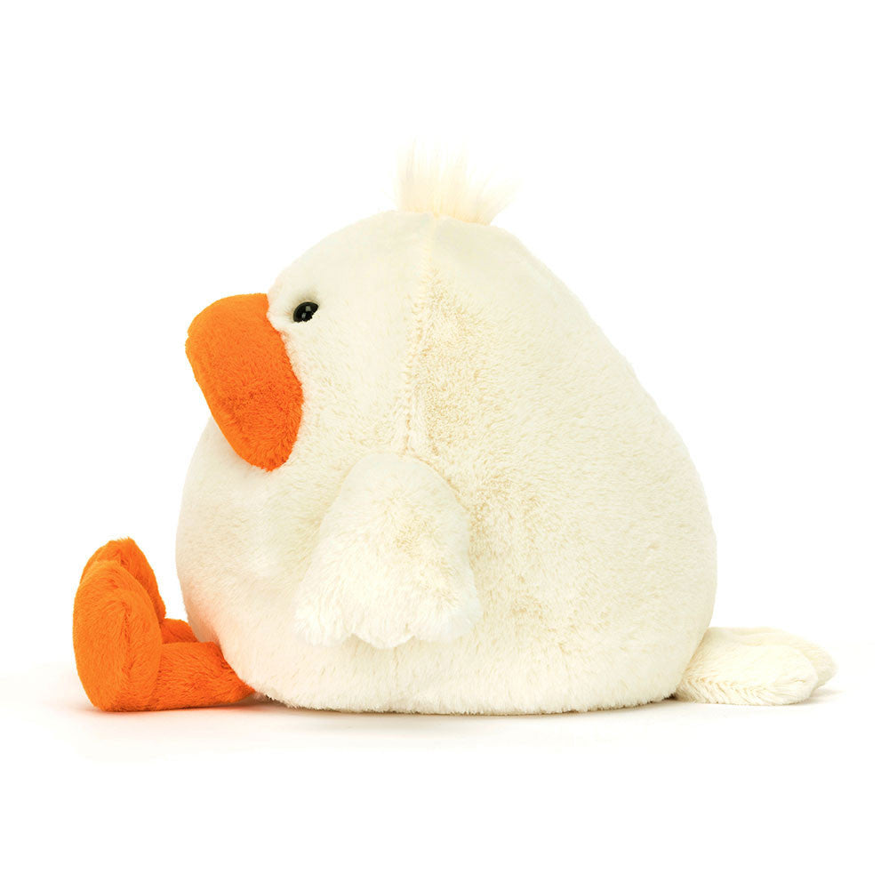 Delia Duck plush toy in white – view 4