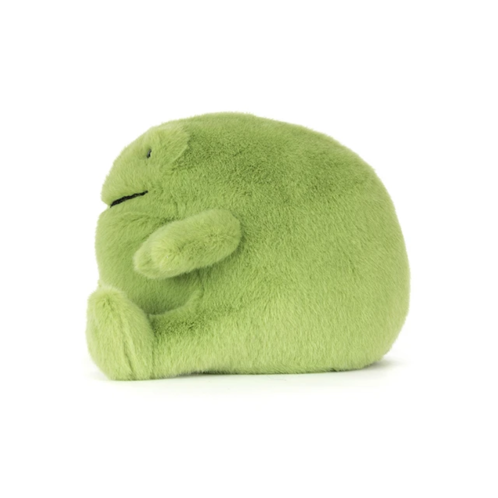Light Green Frog plush toy in light green – view 4