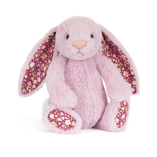 Thistlepop Blossom Luxe Bunny pink plush toy – view 2