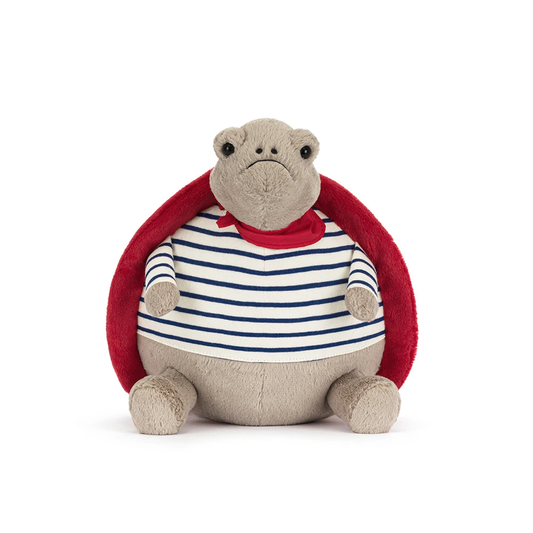 Timmy Turtle plush toy in a red romantic outfit – view 2