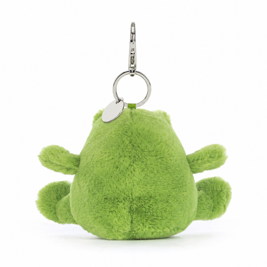 Green Frog bag charm in green – view 2