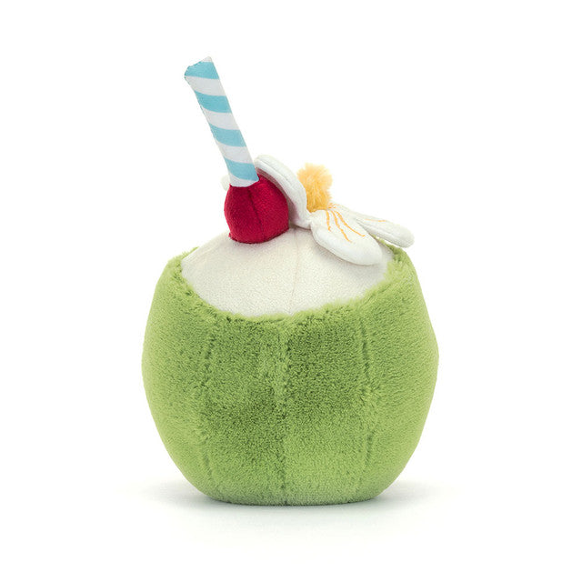 Amuseables Aruba Coconut plush toy in green – view 2