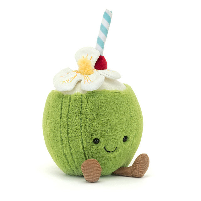 Amuseables Aruba Coconut plush toy in green – view 4