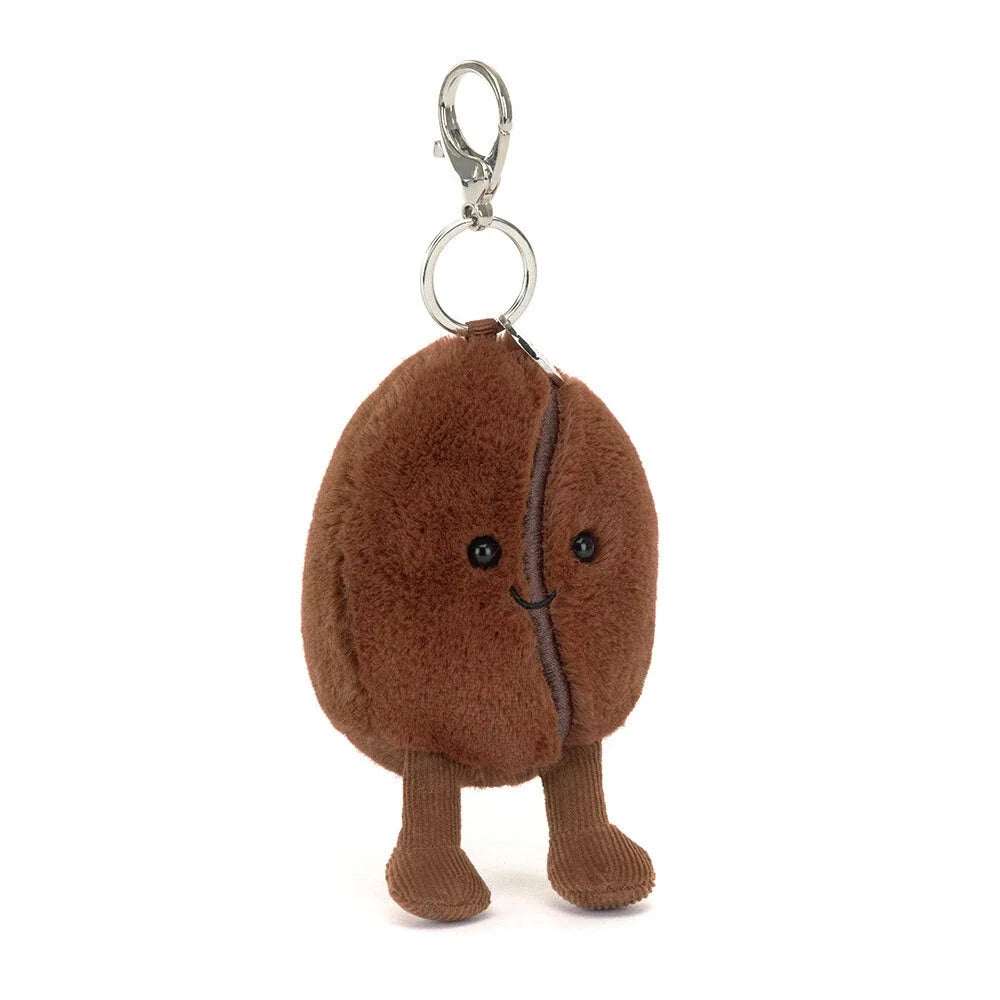 Amuseables Coffee Bean bag charm in brown – view 4