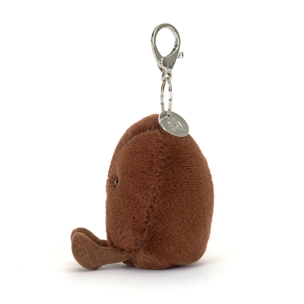 Amuseables Coffee Bean bag charm in brown – view 3