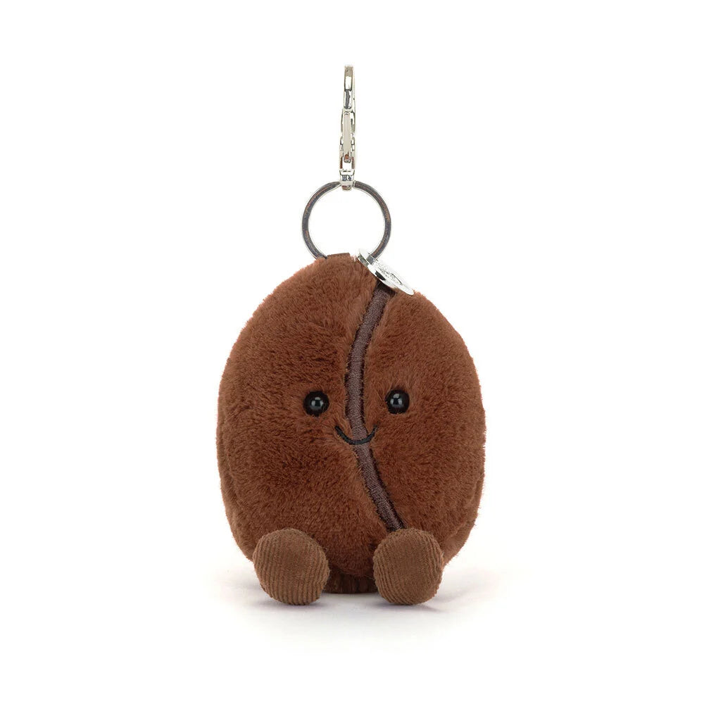 Amuseables Coffee Bean bag charm in brown – view 2