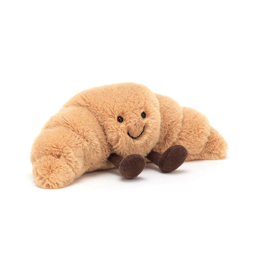 Amuseables Croissant plush toy in brown