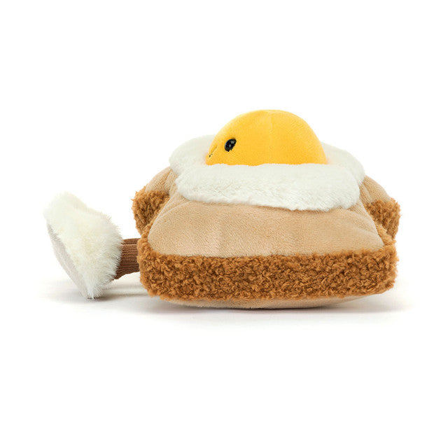 Amuseables Egglantine Egg On Toast plush toy in cream – view 3
