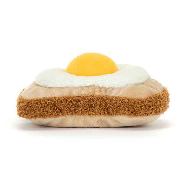 Amuseables Egglantine Egg On Toast plush toy in cream – view 4