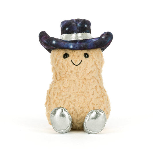 Amuseables Peanut Space Rodeo plush toy in beige – view 2