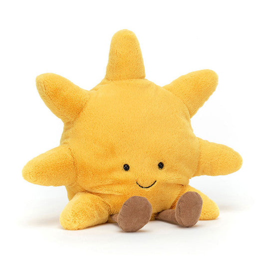 Amuseables Sun yellow sun plush toy