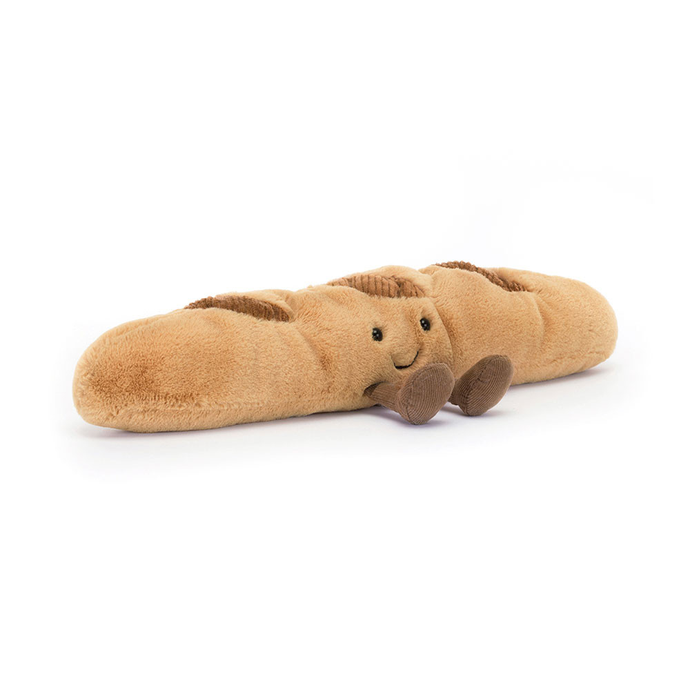 Amuseables Baguette brown bread plush toy