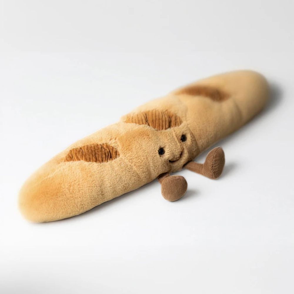 Amuseables Baguette brown bread plush toy – view 2
