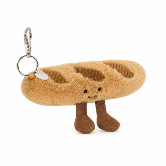 Amuseables Baguette bag charm in brown