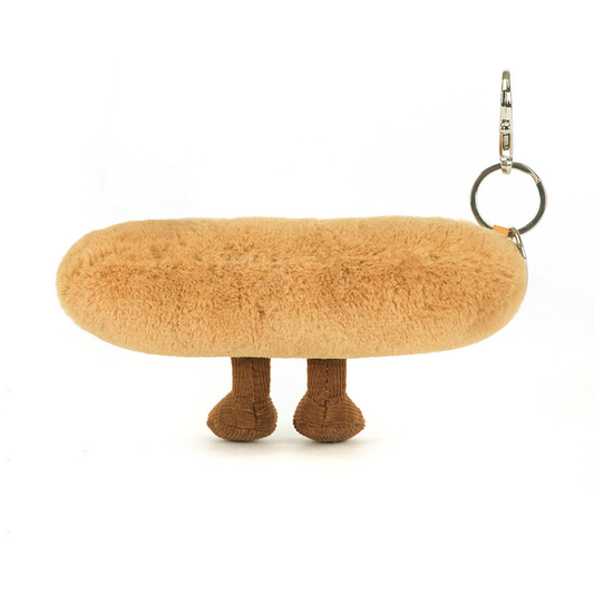 Amuseables Baguette bag charm in brown – view 2