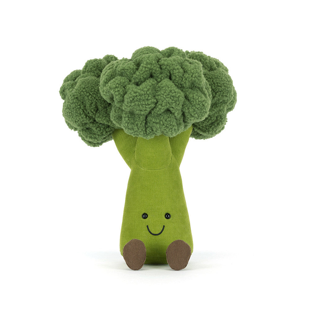 Amuseables Broccoli green vegetable plush toy