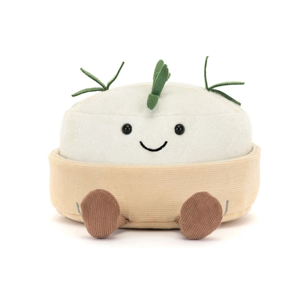 Amuseables Camembert white cheese plush toy
