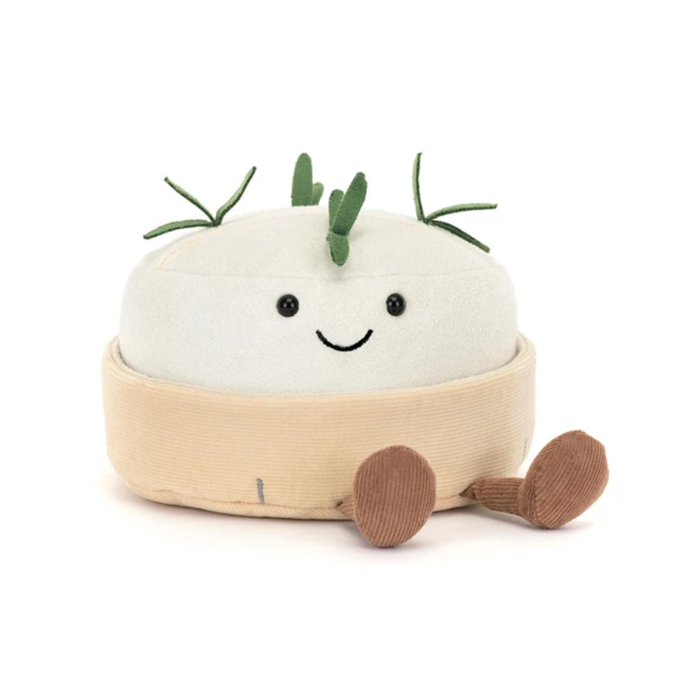 Amuseables Camembert white cheese plush toy – view 2