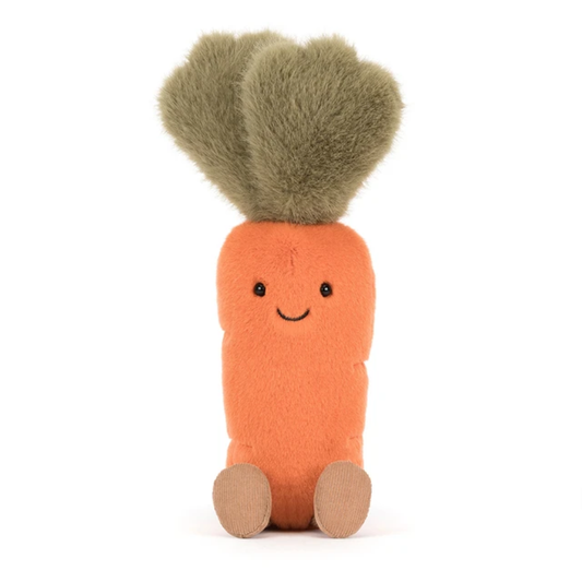 Amuseables Carrot orange vegetable plush toy
