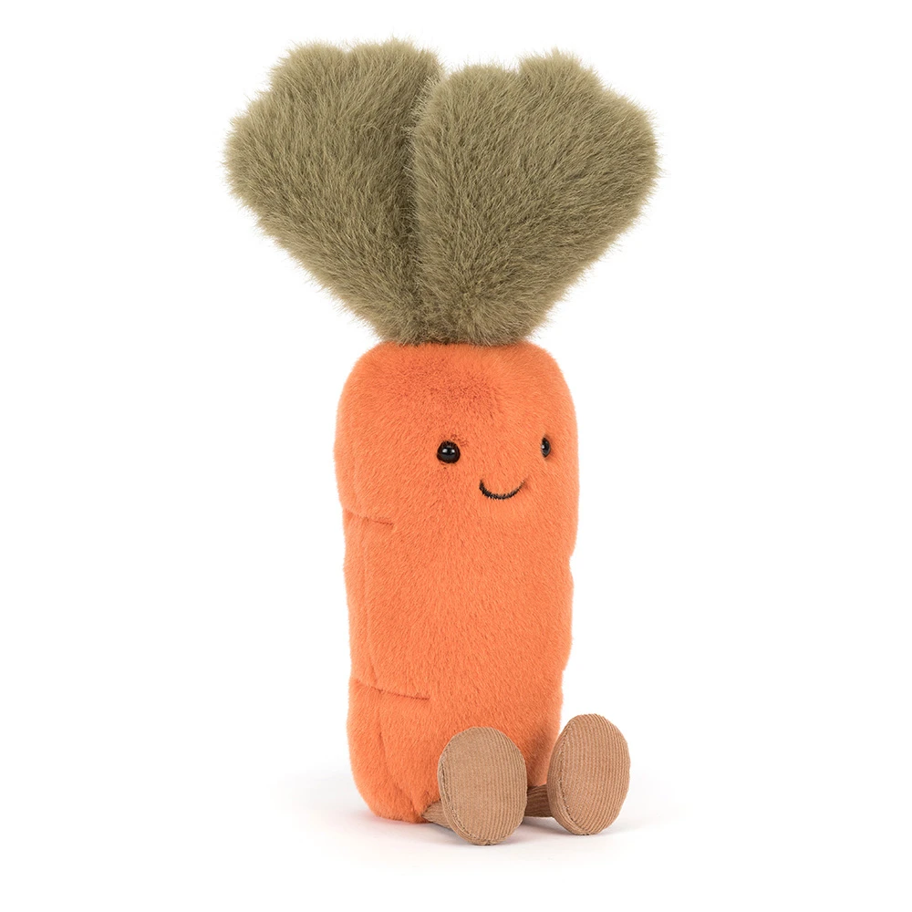 Amuseables Carrot orange vegetable plush toy – view 2