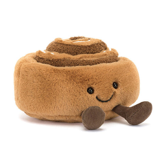 Amuseables Cinnamon Bun plush toy in brown – view 2