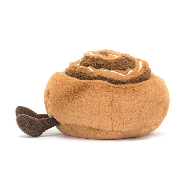 Amuseables Cinnamon Bun plush toy in brown – view 3