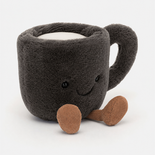 Amuseables Coffee Cup plush in grey