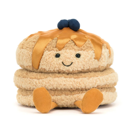 Amuseables Fran Pancakes plush toy in beige