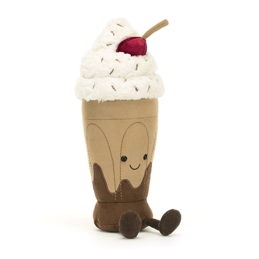Amuseables Marin Chocolate Milkshake plush in beige – view 2