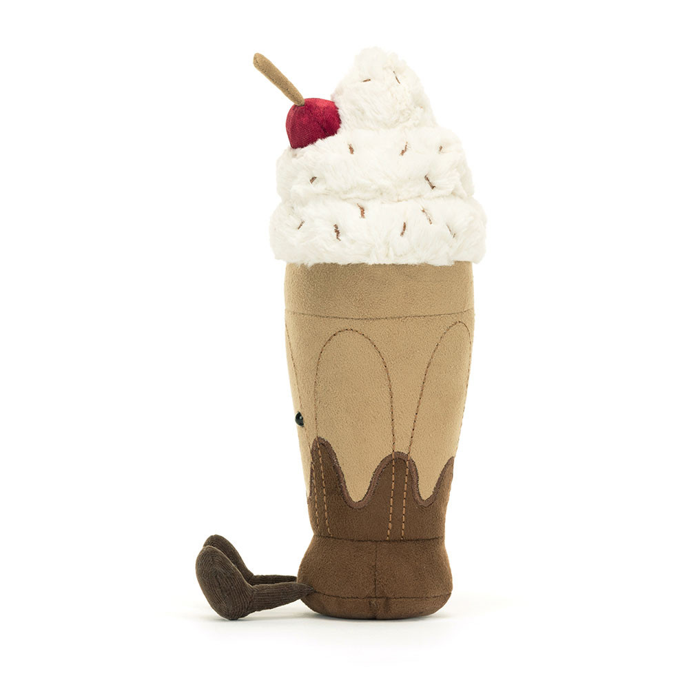 Amuseables Marin Chocolate Milkshake plush in beige – view 3