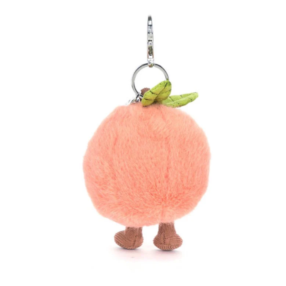 Amuseables Peach plush bag charm – view 3