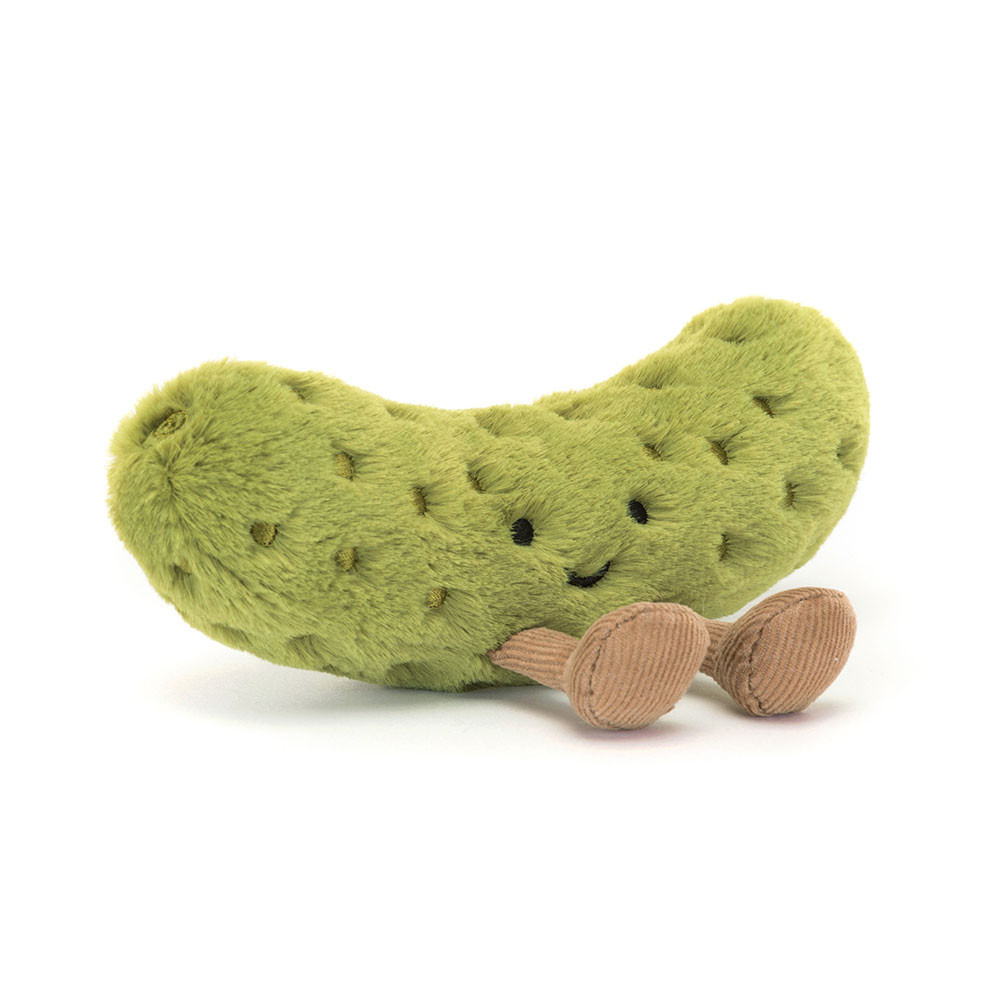 Amuseables Pickle plush toy in green
