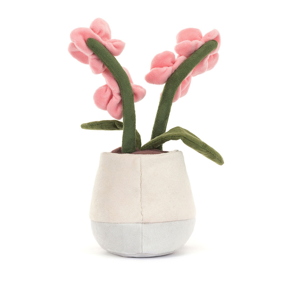 Amuseables Pink Orchid plush toy in pink – view 4