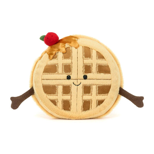 Amuseables Rene Waffle golden waffle plush toy – view 2