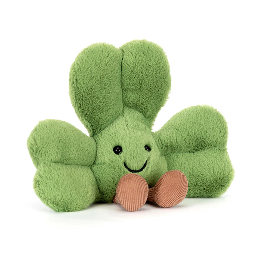 Amuseables Siofra Shamrock green plush toy – view 2