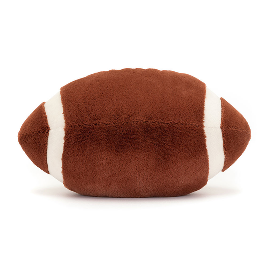 Amuseables Sports American Football plush toy in brown – view 2