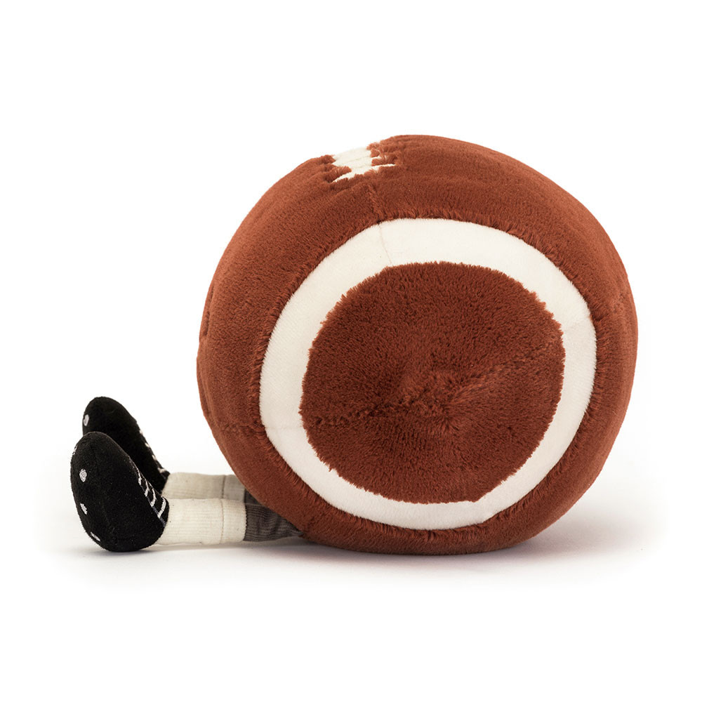 Amuseables Sports American Football plush toy in brown – view 3