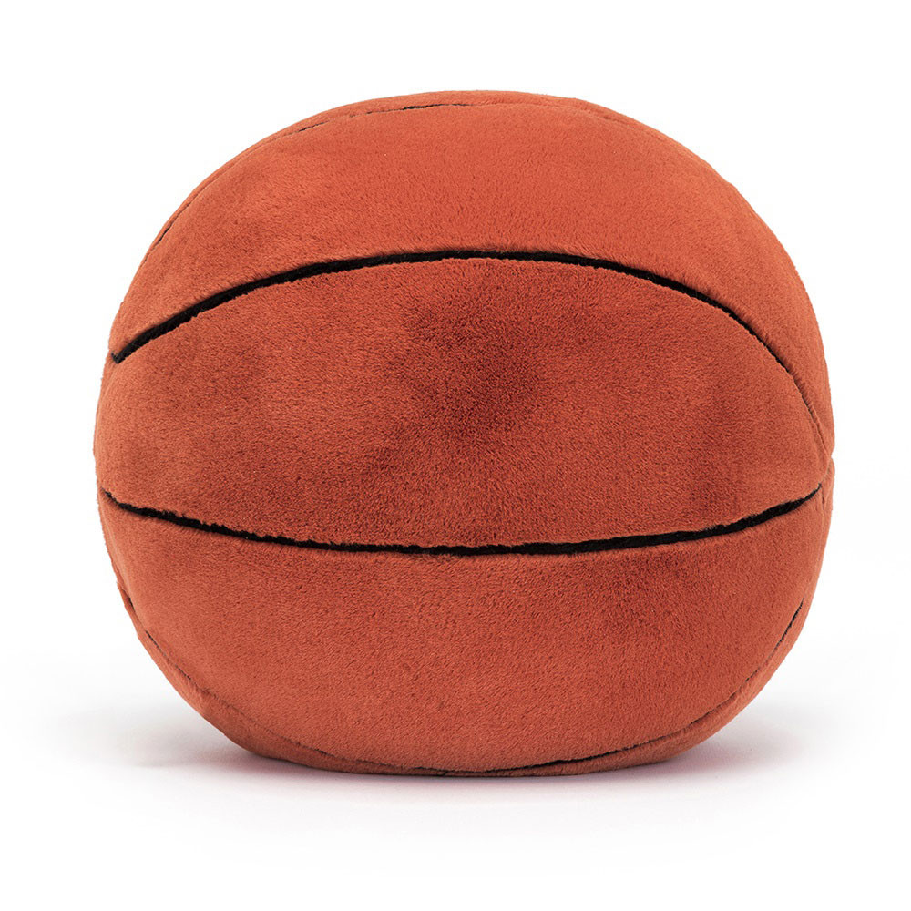 Amuseables Sports Basketball plush toy in orange – view 3